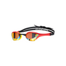 Arena - Cobra Ultra Swipe Racing Goggles - Gold/Red Limited Edition