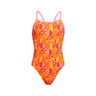 Funkita - Girls - Single Strap One Piece - Orange Crush