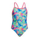 Funkita - Girls - Single Strap One Piece - Olive Oily