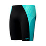 Speedo - Mens - Endurance+ Max Splice Jammer - Black/Turquoise Gem