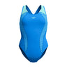 Speedo - Womens - Placement Laneback - Turquoise Blue