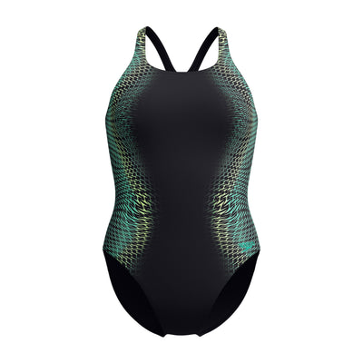 Speedo - Womens - Digital Print Medallist - Turquoise Gem