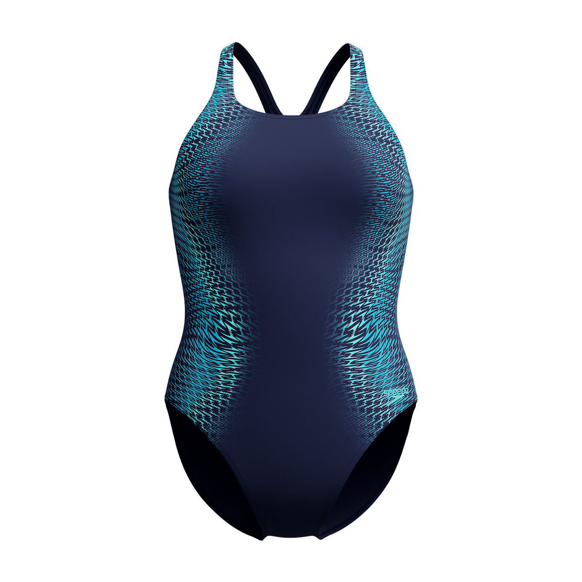 Speedo - Womens - Digital Print Medallist - Lagoon Blue