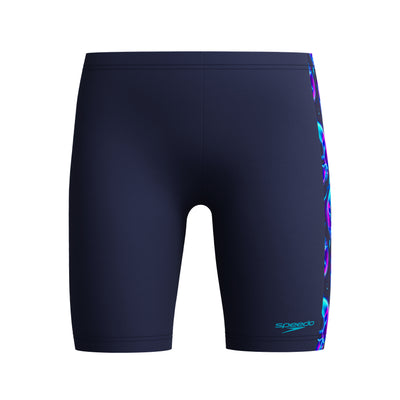 Speedo - Boys - Endurance+ Allover Digital Panel Jammer - Peacoat/Mayan Blue