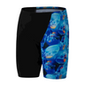 Speedo - Boys - Endurance+ Skull V-cut Jammer - Black/Cobalt Blue