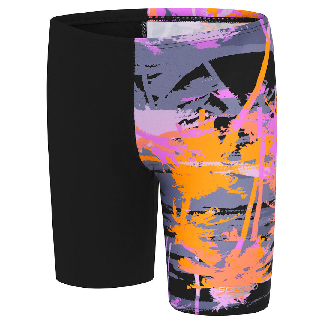 Speedo - Boys - Allover Jammer - Makaha Palms/Red Ginger