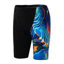 Speedo - Boys - Endurance+ Allover V-cut Jammer - Black/Multi