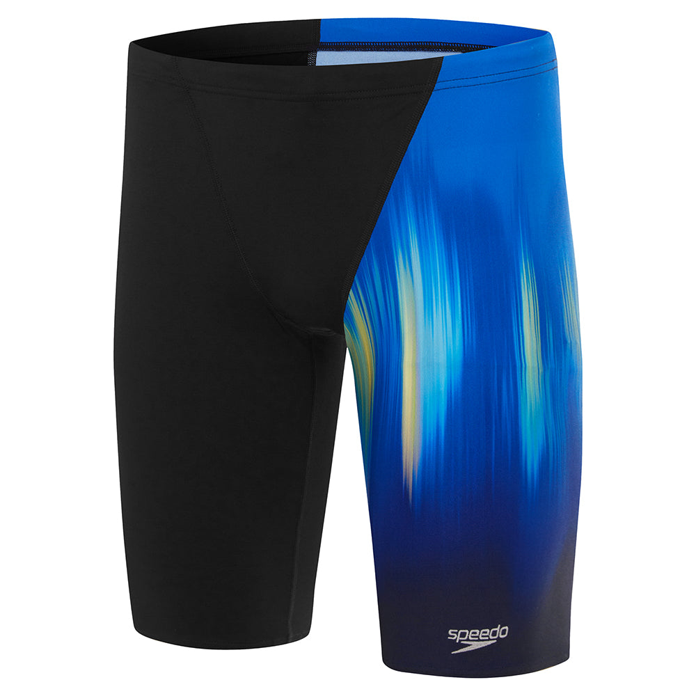 Speedo - Mens - Placement V-Cut Jammer - Black/Multi