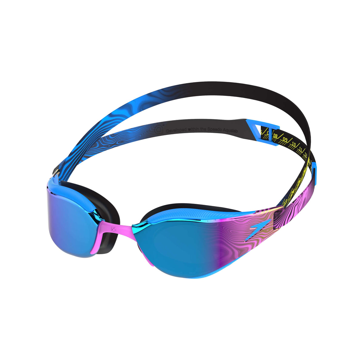 Speedo - Fastskin Hyper Elite Goggle - Mayan Blue/Smoke/Tropical Horizon