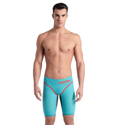 Arena - Mens - Powerskin Carbon Core FX Jammer - LE Turquoise Metallic