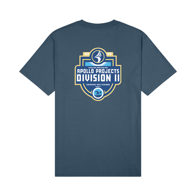 Teamline - Swimming NZ Div II - T-Shirt - Bluestone