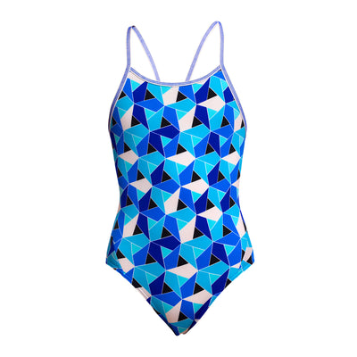 Funkita - Girls - Diamond Back One Piece - Tetra Tonic