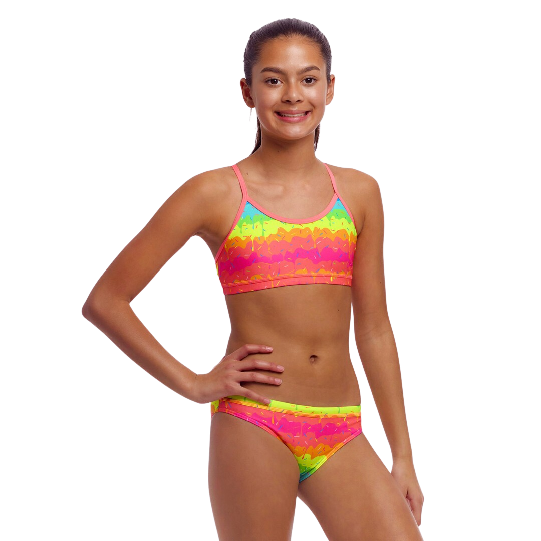 Funkita - Girls - Racerback Two Piece - Melting Mayhem