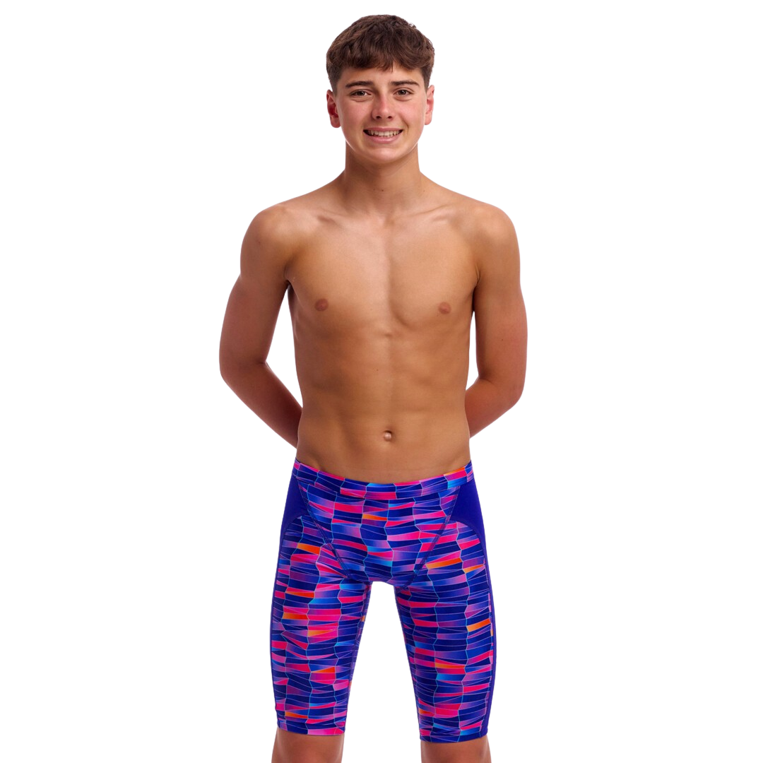Funky Trunks - Boys - Training Jammers - Warped Waves