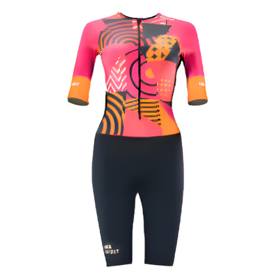 HUUB - Womens - Her Spirit Long Course Tri Suit - Patchwork