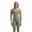 Speedo - Womens - Fastskin LZR Pure Valor 2.0 Openback Kneeskin - Country Geen/Black