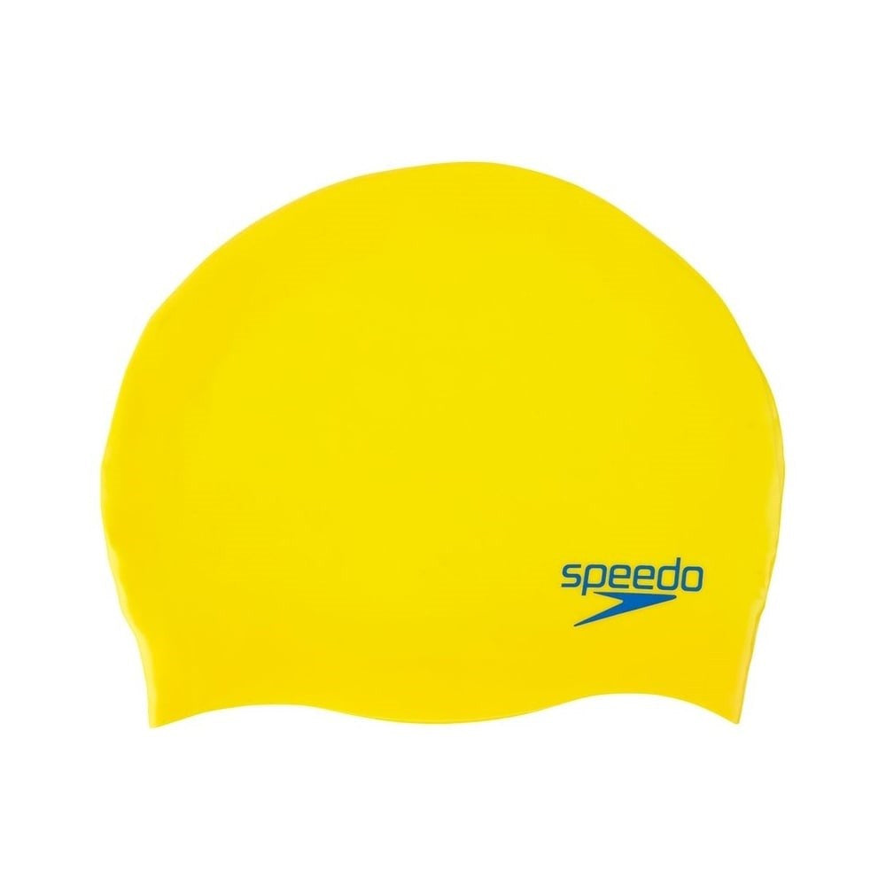 Speedo - Plain Moulded Silicone Junior - Swim Cap - Yellow
