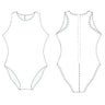 Teamline - Womens Water Polo Suit Template