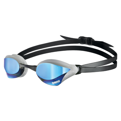Arena - Cobra Core Swipe Mirror Goggle - Blue/Silver
