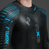 2XU - Mens - Propel P:2 Wetsuit - Black/Aloha