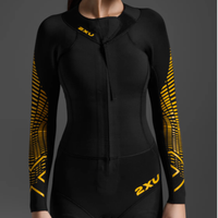 2XU - Propel SwimRun Wetsuit - Women  Black/Ambition