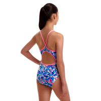 Funkita - Girls - Diamond Back One Piece - Crystal Mess