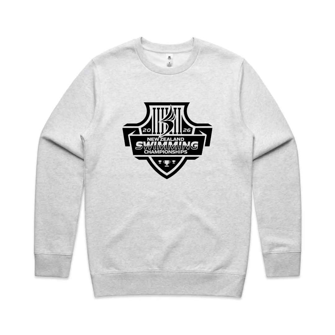 Teamline - Swimming NZ Champs 2026 - Crew - White Marle