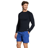 Zoggs - Mens - Long Sleeve Rash Sun Top - Black
