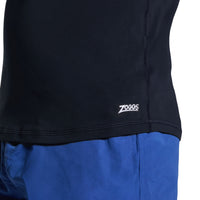Zoggs - Mens - Long Sleeve Rash Sun Top - Black