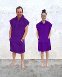 2Wel - Unisex Hooded Towel S-XL - Purple