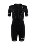 HUUB - Womens - Aura Long Course Tri Suit - Black/Purple