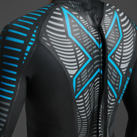 2XU - Mens - Propel P:2 Wetsuit - Black/Aloha