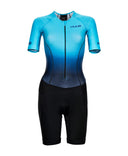 HUUB - Womens - Commit Long Course Tri Suit - Teal/Black