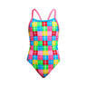 Funkita - Girls - Single Strap One Piece - Party Patch