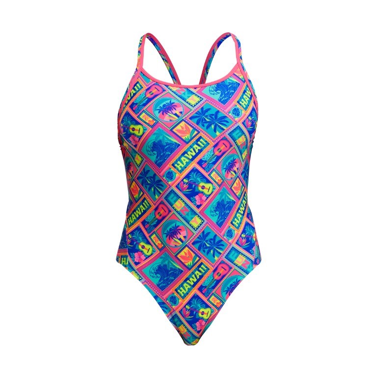 Funkita Womens Diamond Back One Piece Coco Canel – Teamline