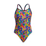 Funkita - Womens - Diamond Back Secure One Piece - Colour Funk