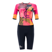 HUUB - Womens - Her Spirit Long Course Tri Suit - Patchwork