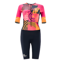 HUUB - Womens - Her Spirit Long Course Tri Suit - Patchwork