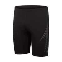 Speedo - Mens - Endurance+ HyperBoom Panel Jammer - Black/Grey