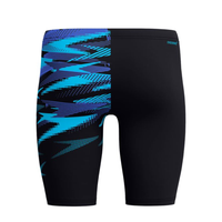 Speedo - Mens - Endurance+ HyperBoom V-Cut Jammer - Black/Cobalt Pop