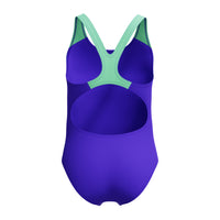 Speedo - Junior Girls - Digital Placement Splashback - Indigo Glow