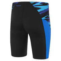 Speedo - Mens - Endurance+ Splice Jammer - Black/Cobalt Pop