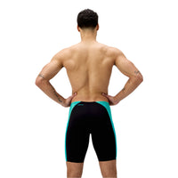 Speedo - Mens - Endurance+ Max Splice Jammer - Black/Turquoise Gem