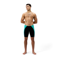 Speedo - Mens - Endurance+ Max Splice Jammer - Black/Turquoise Gem