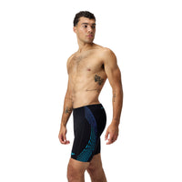 Speedo - Mens - Tech Panel Jammer - Black/Cobalt Blue