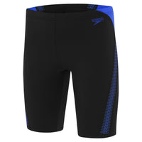 Speedo - Mens - Endurance+ HyperBoom Splice Jammer - Black/Cobalt Pop