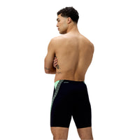 Speedo - Mens - Hyperboom Splice Jammer - Black/Alfalfa Green