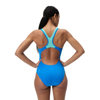 Speedo - Womens - Placement Laneback - Turquoise Blue