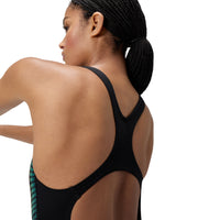 Speedo - Womens - Digital Print Medallist  - Turquoise Gem