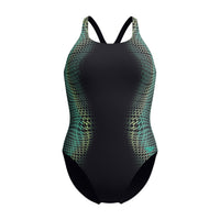 Speedo - Womens - Digital Print Medallist  - Turquoise Gem
